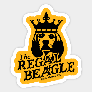 the regal beagle Sticker